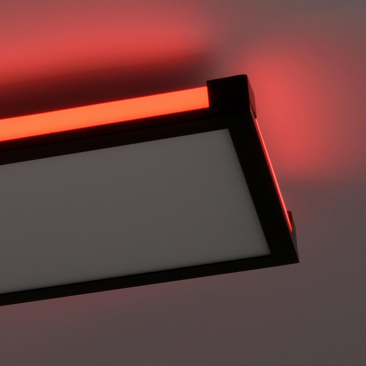 Deckenleuchte 11622-18 Mario max. 34 Watt - Schwarz, Design, Kunststoff/Metall (100/25/7,1cm)