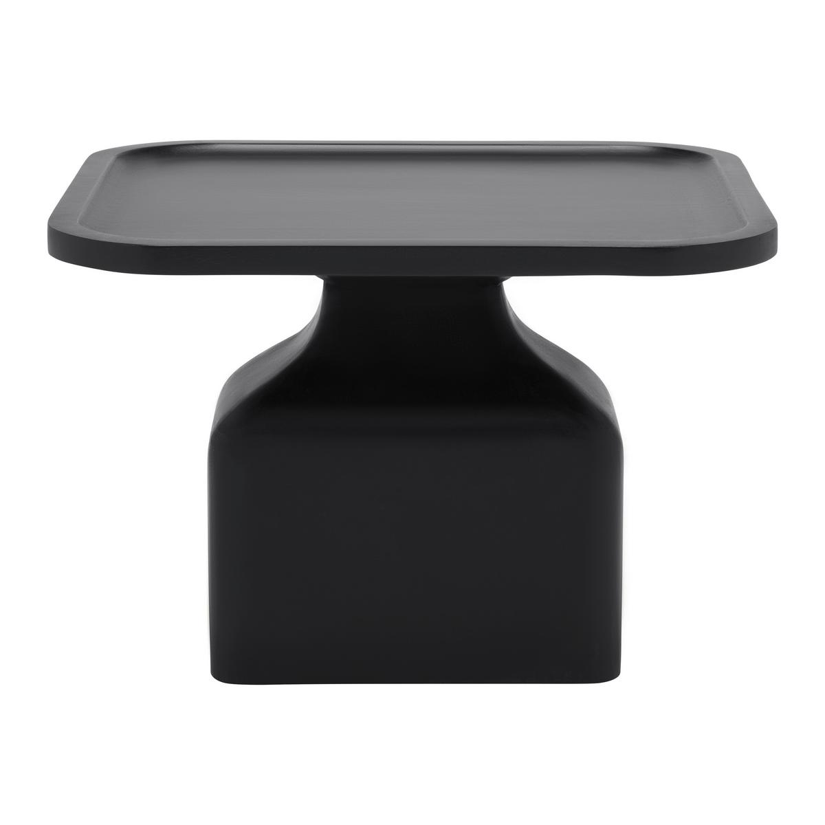 Beistelltisch Noir Schwarz - Schwarz, MODERN, Holz (50/35/45cm) - Premium Living