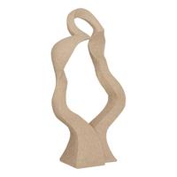 Figura Dekorativna Salma - bež, Osnovno, plastika (22,5/43,5/13cm)