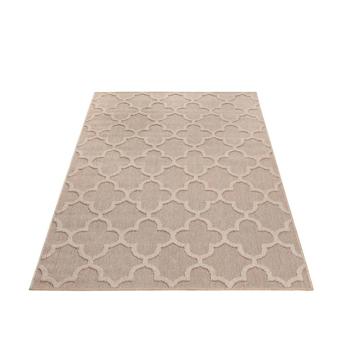 Outdoorteppich Patara Beige ca. 160x230cm - Beige, Design, Textil (160/230cm) - Novel