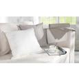 Zierkissen Solid One in Grau, ca. 40x40cm - Grau, Textil (40/40cm)