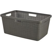 Szennyeskosár Jute - sötétszürke, műanyag (59,4/25/39,4cm) - Curver