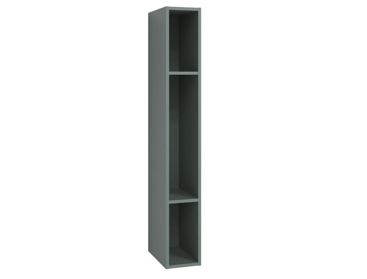 Polc Lugo - zöld, Modern, faalapú anyag (135/19,2/34,4cm) - Mömax