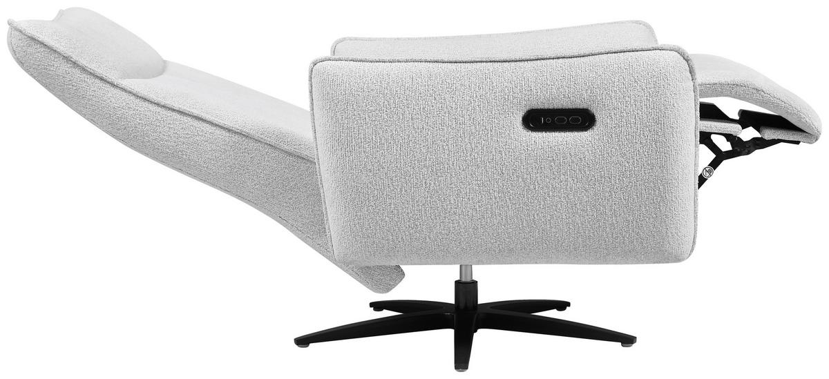 Relaxsessel Bologna Naturfarben - Schwarz/Naturfarben, MODERN, Holz/Textil (80/111/85cm) - Mömax