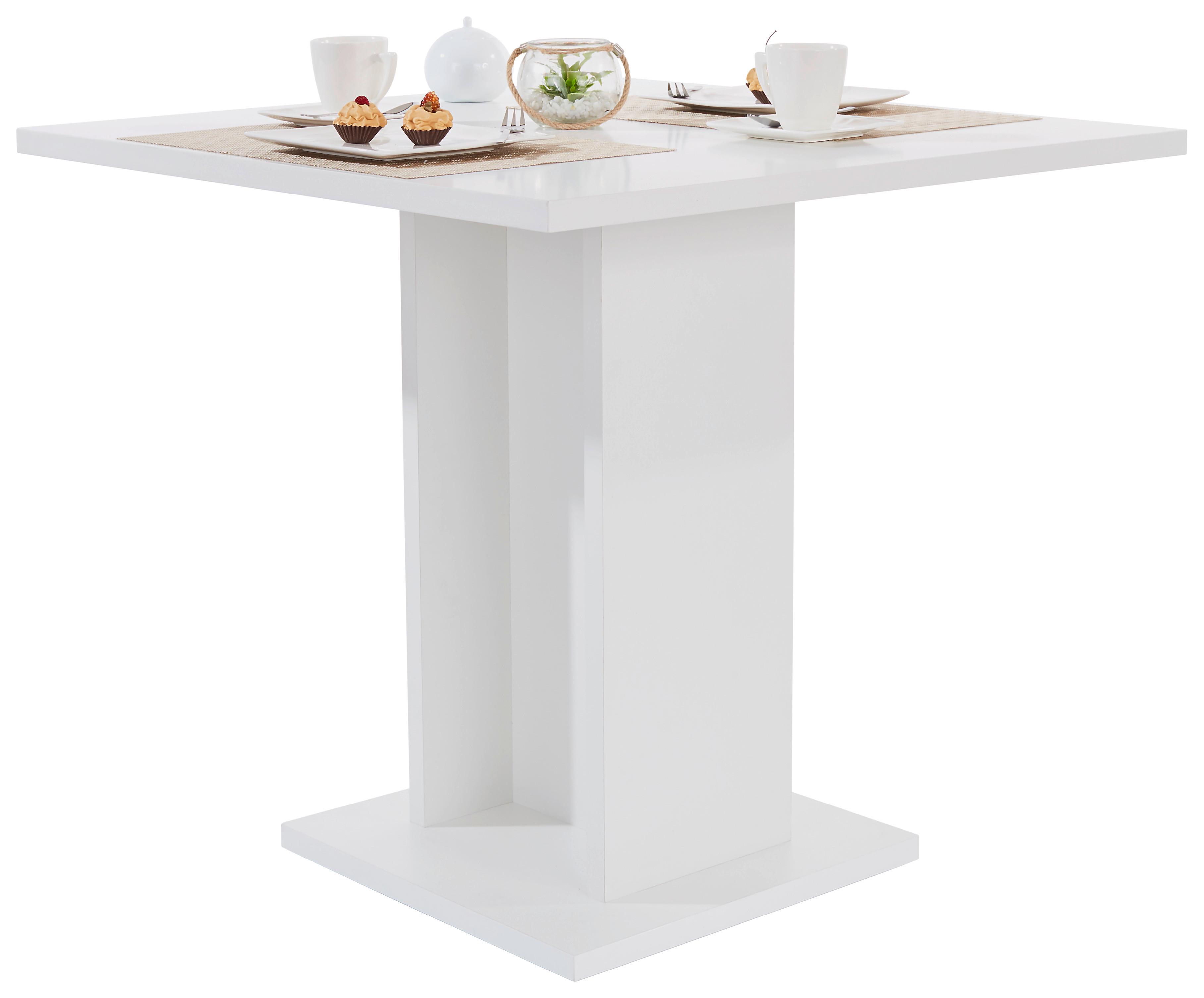 Stol Za Blagovaonicu Sigmund - bijela, Konvencionalno, drvni materijal (79,5/74/79,5cm) - Based