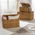 Truhe Ranya S in Naturfarben - Naturfarben, Weitere Naturmaterialien/Metall (40/20/28cm) - Mömax modern living