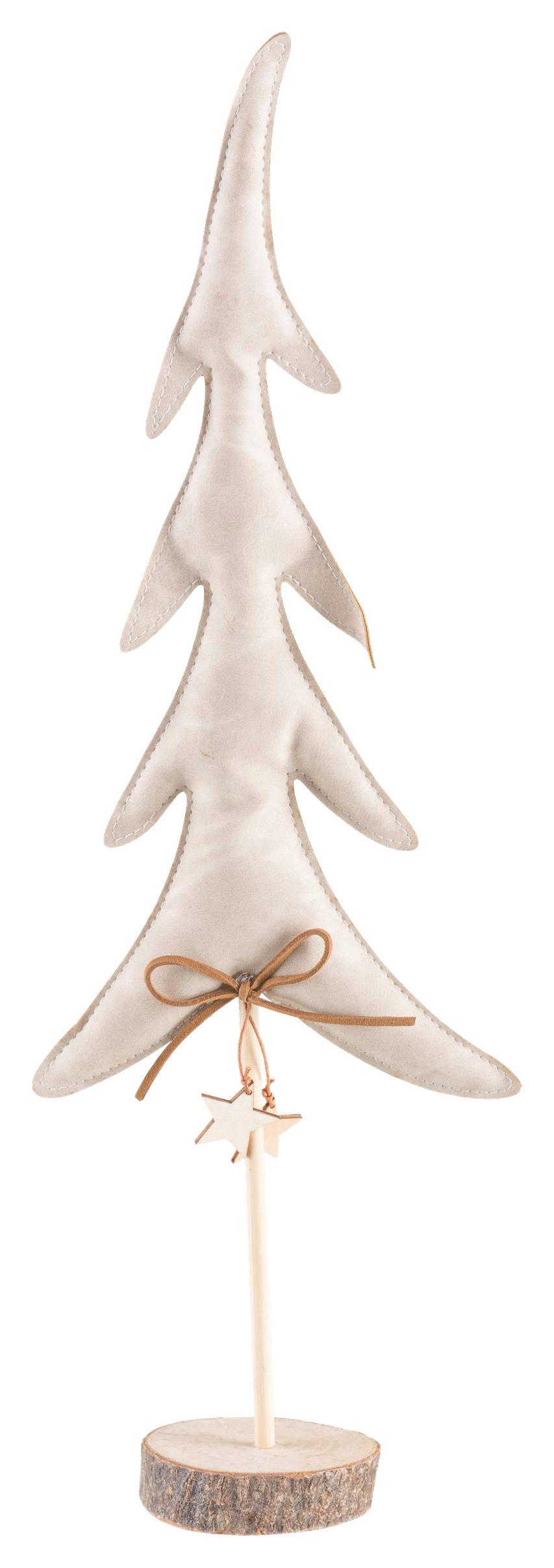 Dekobaum Nora I Beige - Beige, Konventionell, Kunststoff (16/50/7cm) - Modern Living