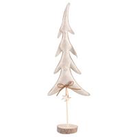Dekobaum Nora I Beige - Beige, Konventionell, Kunststoff (16/50/7cm) - Modern Living