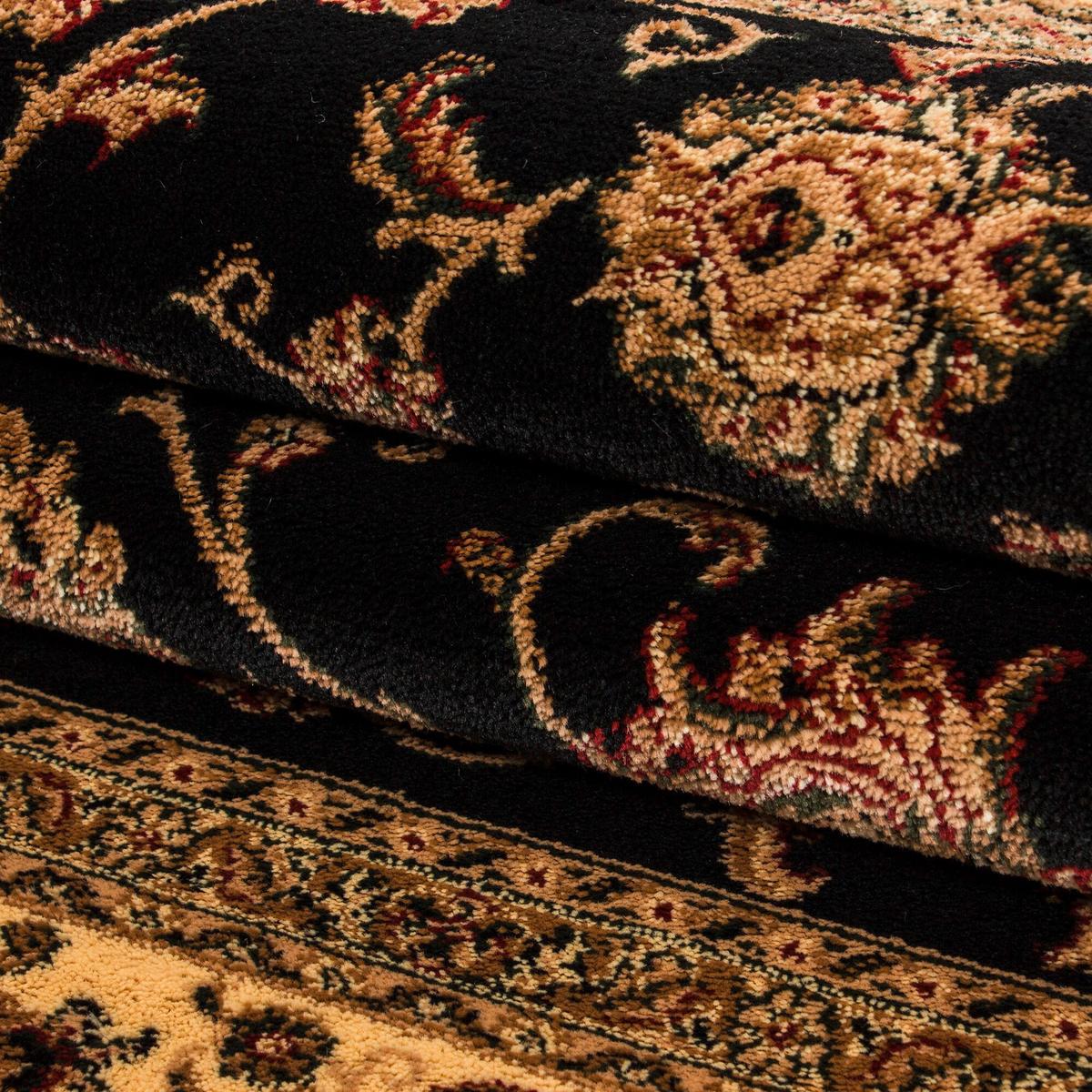Tkana Preproga Marrakesh, Črna, 240x340cm - črna, Konvencionalno, tekstil (240/340cm)