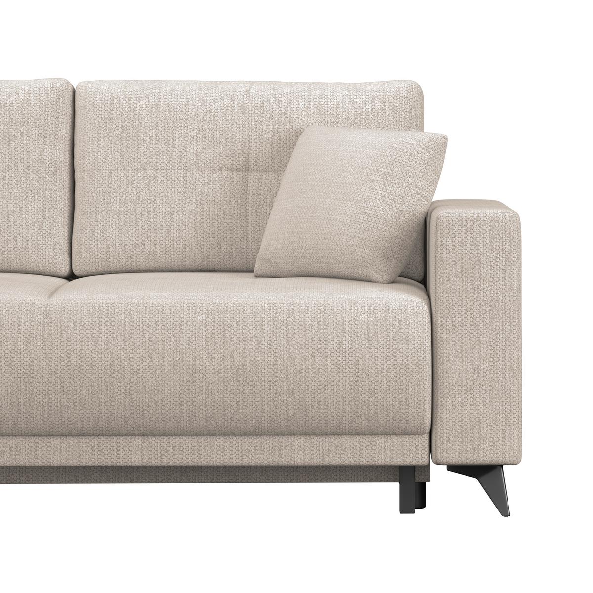 Kutna Garnitura Texas - svijetlo smeđa/crna, Konvencionalno, drvo (203/259cm)