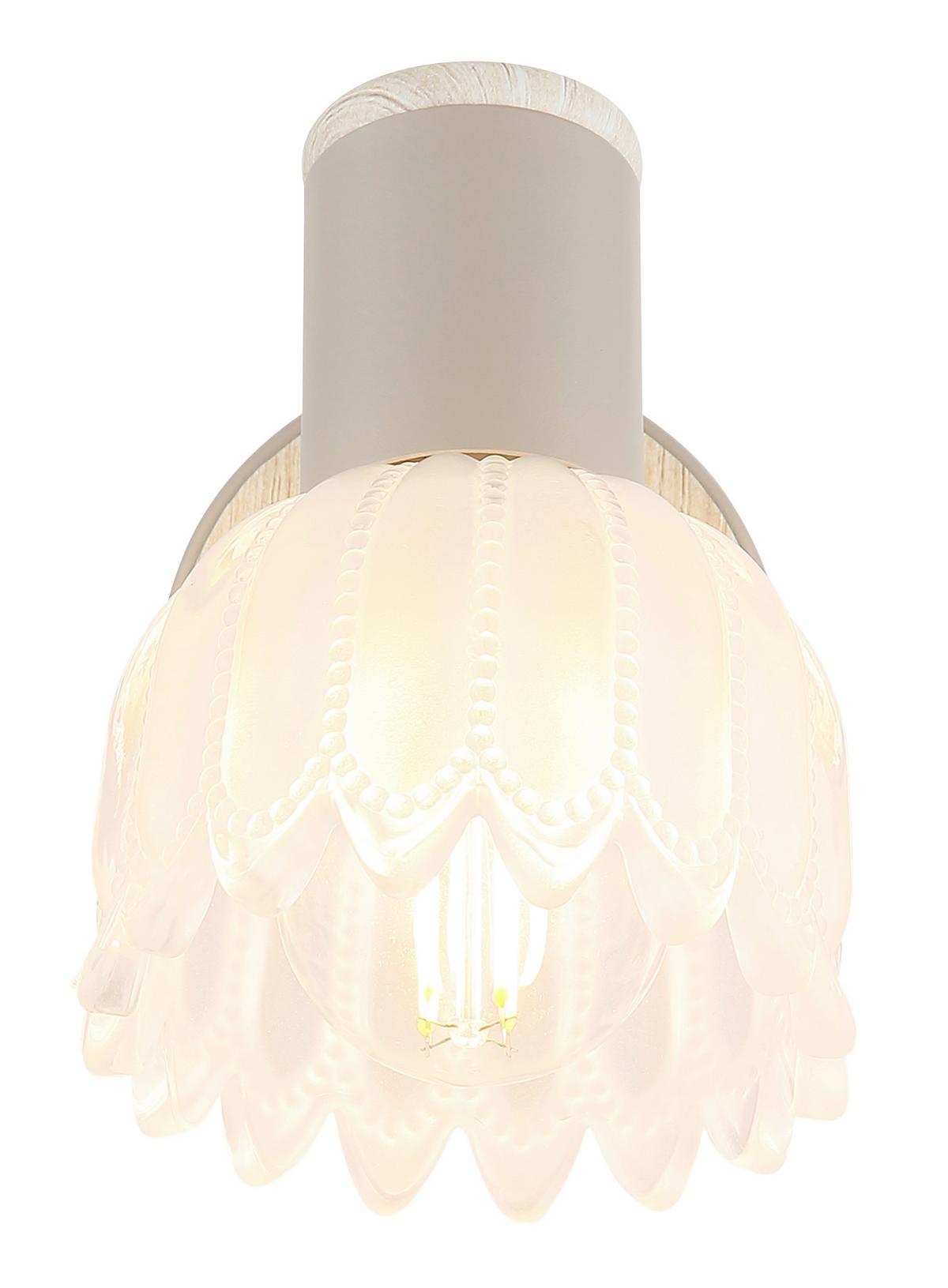 Reflektor Planta - boje pijeska, Konvencionalno, staklo/metal (9/12cm) - Globo