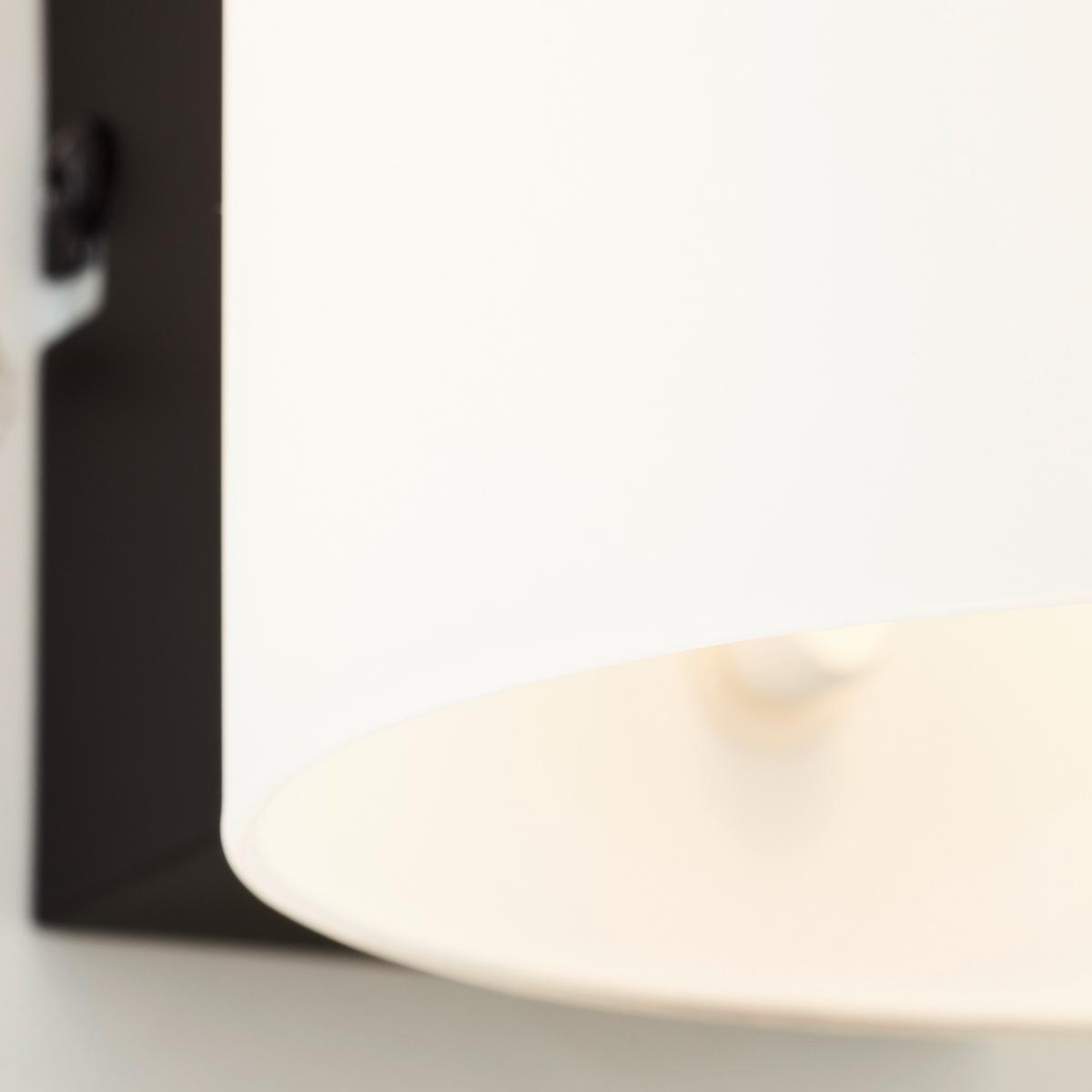 KINKIET LED G99238A76 PAVE LED / WA1 - czarny/biały, Konventionell, metal/szkło (12/12/15cm) - Brilliant