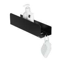 Polc Fekete Turbo-Loc® Lizan - fekete, Modern, fém (30/8/8,5cm) - Mömax