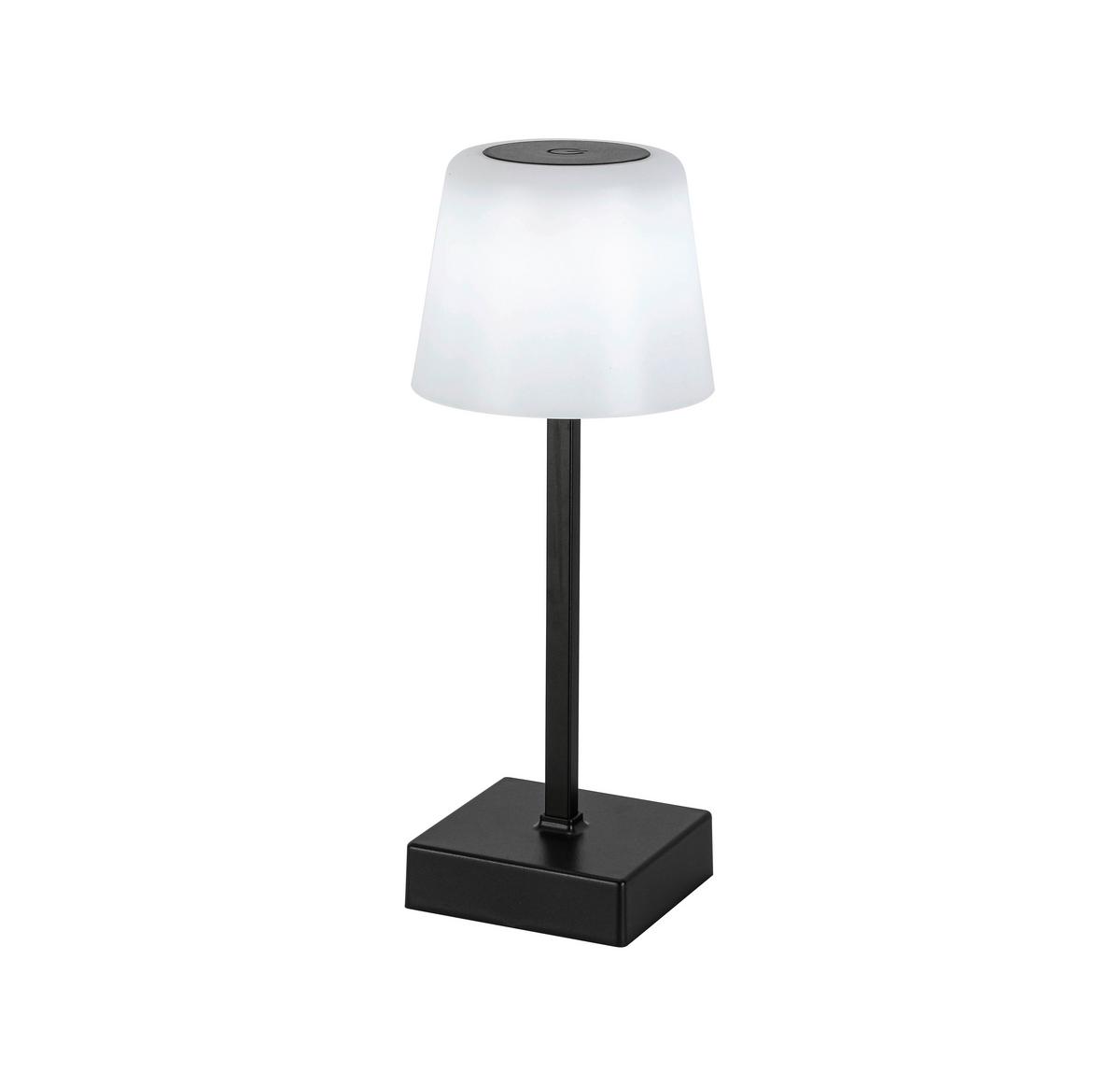 Veioză cu LED Emo - alb/negru, Modern, plastic/metal (10,5/25cm) - Mömax