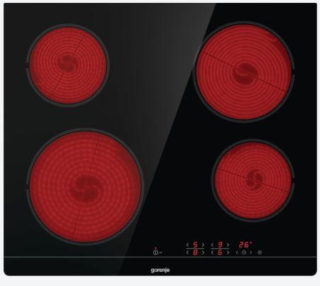 Üvegkerámia Főzőlap Ect601fmc - Modern, kerámia (59.5/5,4/52cm) - Gorenje