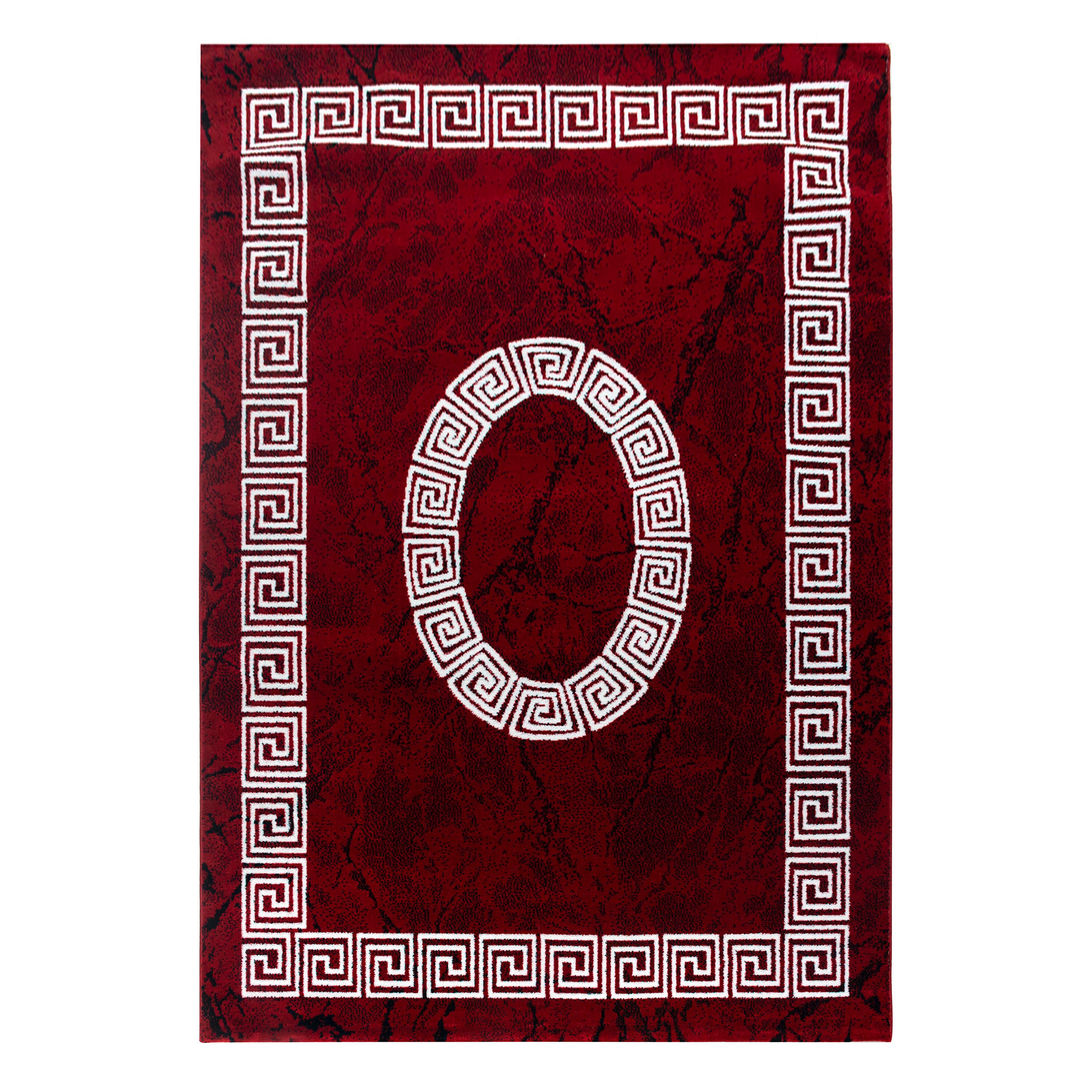 Webteppich Plus Rot ca. 140x200cm - Rot, Basics, Textil (140/200cm) - Novel