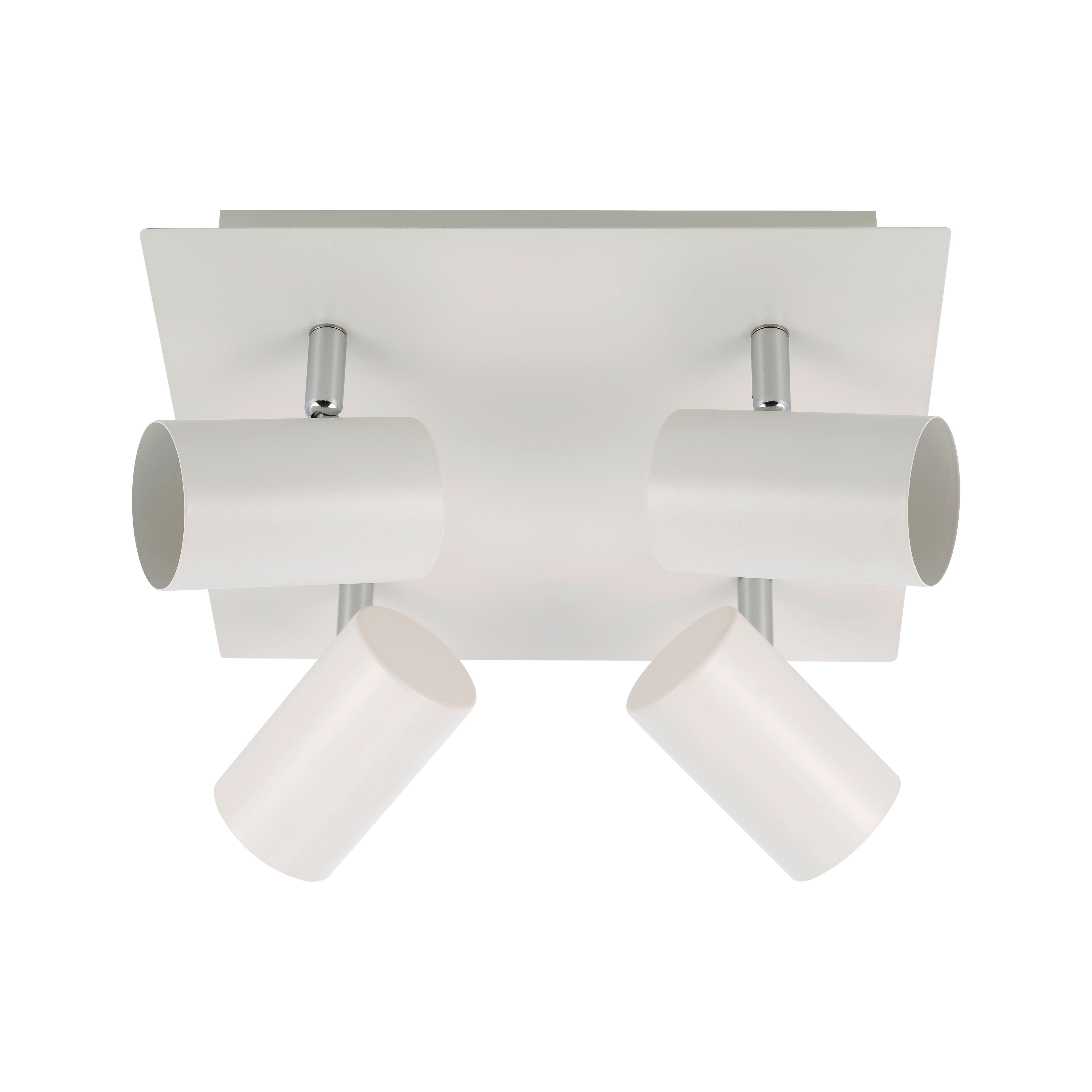 LAMPA REFLEKTOROWA TUBE *SBN* - biały, Basics, metal (26,5/26,5/12,2cm) - Novel