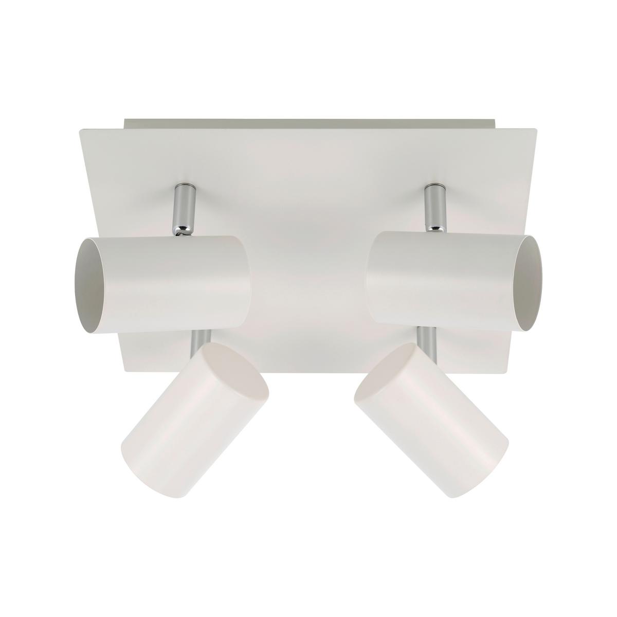 LAMPA REFLEKTOROWA TUBE *SBN* - biały, Basics, metal (26,5/26,5/12,2cm) - Novel