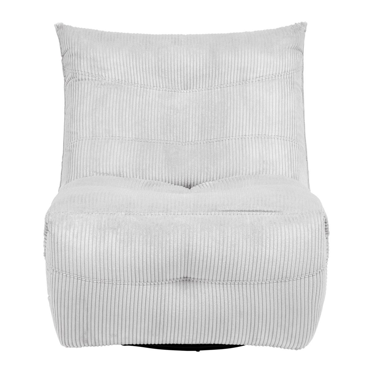 Relax Fotel Alura - krém, Modern, textil/fa (90/92/90cm) - Bessagi Home