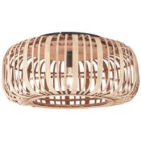 Deckenleuchte Woodrow Hellbraun max. 60 Watt - Hellbraun, Natur, Holz/Metall (50/23,8cm) - Brilliant