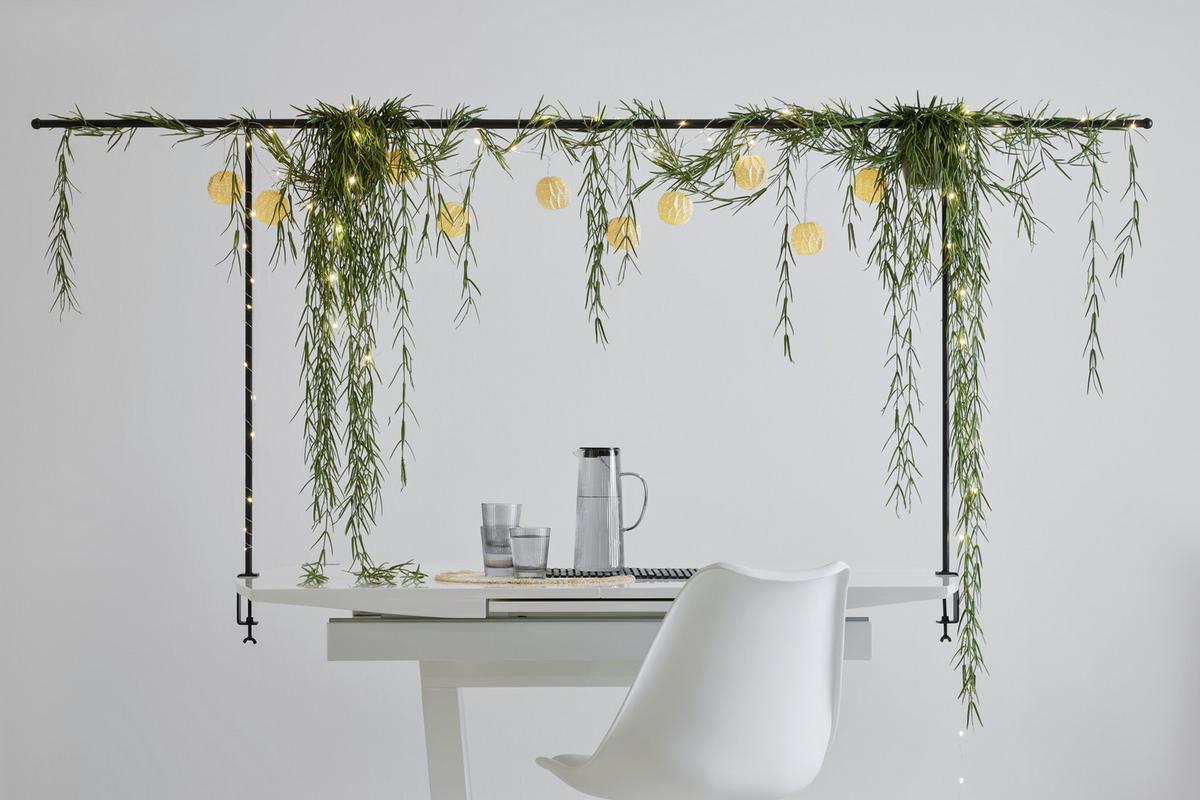 Postolje Za Dekoraciju Stola Rack - crna, Moderno, metal (90/140cm) - Modern Living