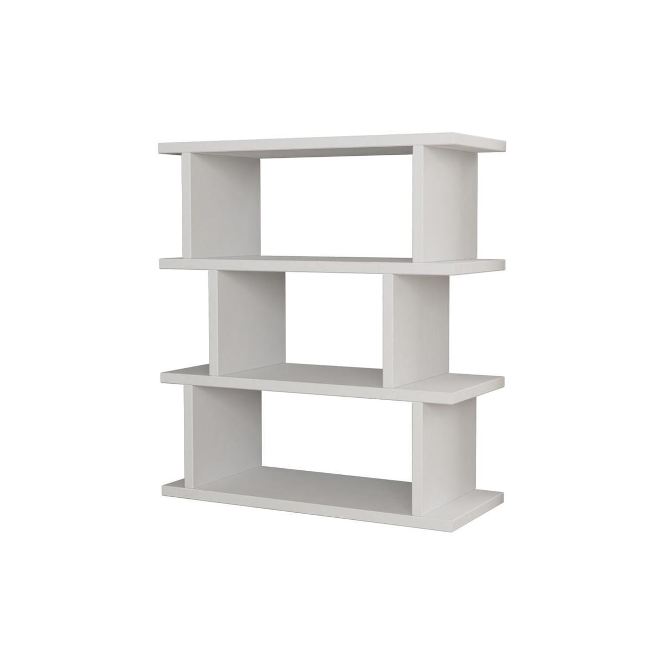 BEISTELLTISCH TOTEM BEISTELLTISCH - Weiss, Design, Holzwerkstoff (54/22/60cm) - Livetastic