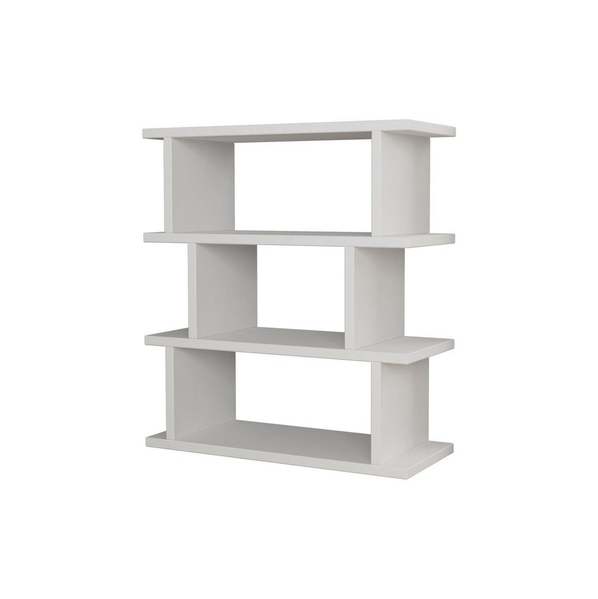 BEISTELLTISCH TOTEM BEISTELLTISCH - Weiss, Design, Holzwerkstoff (54/22/60cm) - Livetastic