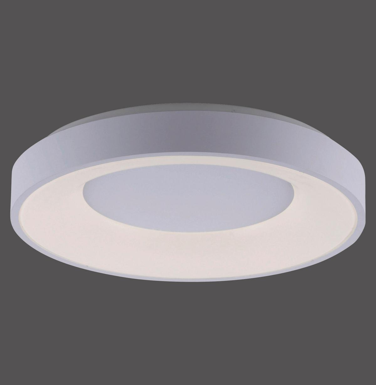 LED-Deckenleuchte Anika max. 30 Watt - Weiß, Basics, Kunststoff/Metall (48/48/8cm)