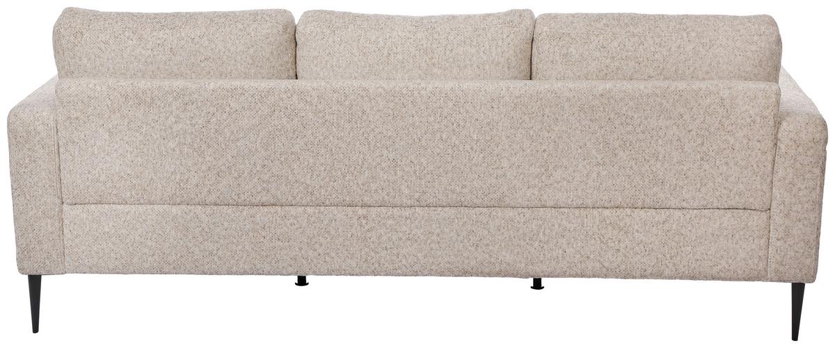 Trosed Parma, Krem - črna/krem barve, Basics, kovina/tekstil (208/83/151cm) - Livetastic