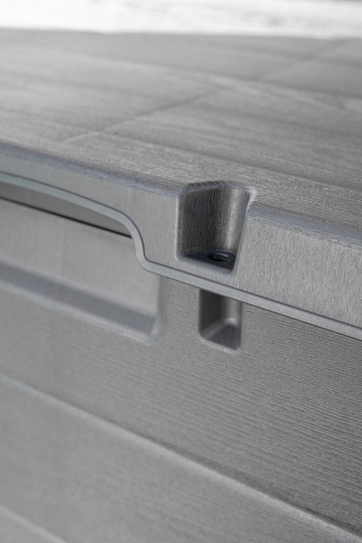 Párnatartó Láda Alpha - antracit, Modern, műanyag (118/59/57cm) - Mömax