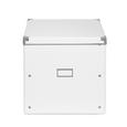 Škatla Za Shranjevanje Lorenz - bela, kovina/karton (33/33/31cm) - Mömax modern living Škatla Za Shranjevanje Lorenz - bela, kovina/karton (33/33/31cm) - Mömax modern living
