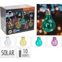 Szolár Fényfüzér Color - műanyag (200cm)