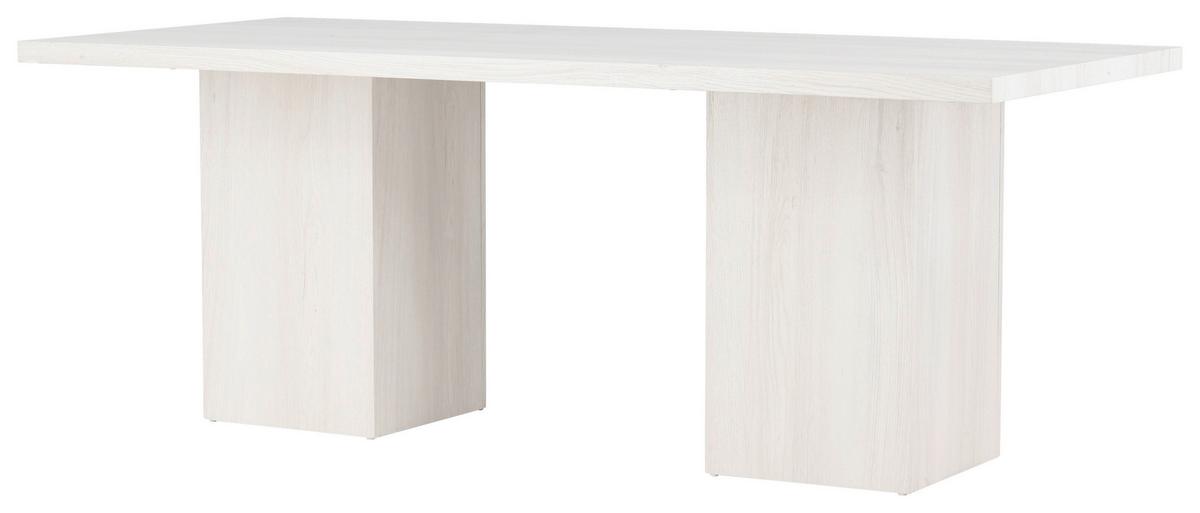 ESSTISCH OLGA - Weiß, Design, Holz (200/90/75cm) - Livetastic