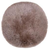 FUTRO OWCZE LENA - taupe, Natur, tkanina (45cm) - Linea Natura