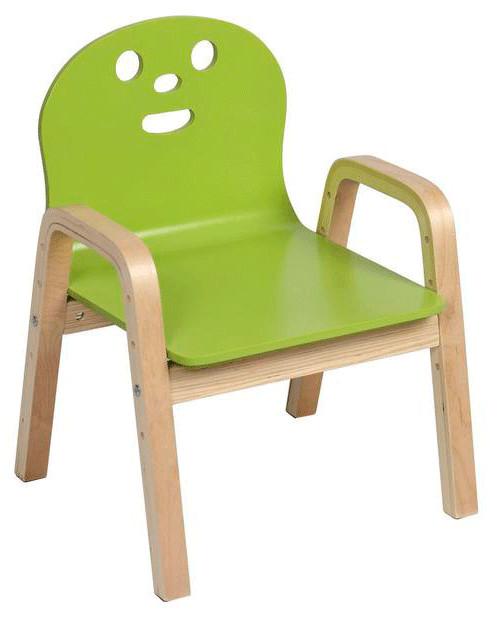 Kinderstuhl grün Stapelstühle Kindersessel Stuhl Kindermöbel Gartenstuhl NEU 