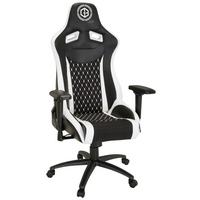 Gaming Stol Gamebreaker Sx 04, Črna, Bela - črna/bela, Moderno, kovina/umetna masa (74/137/66cm) - MID.YOU