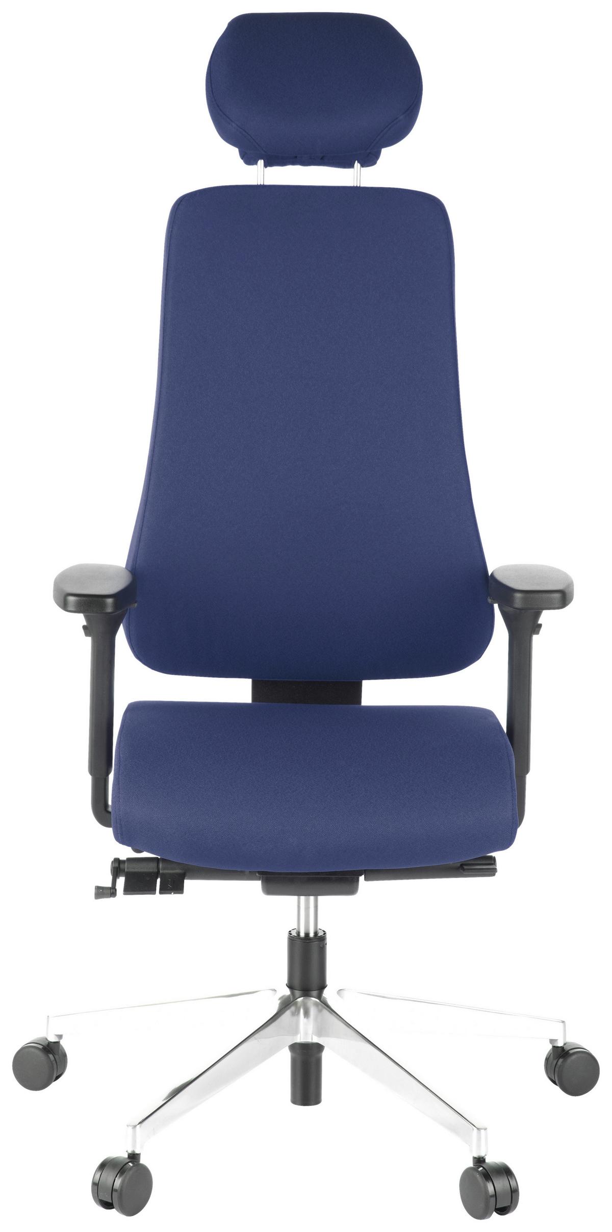 Pisarniški Stol Pro-tec 400, Modra - temno modra, Moderno, kovina/umetna masa (70/148/65cm) - MID.YOU