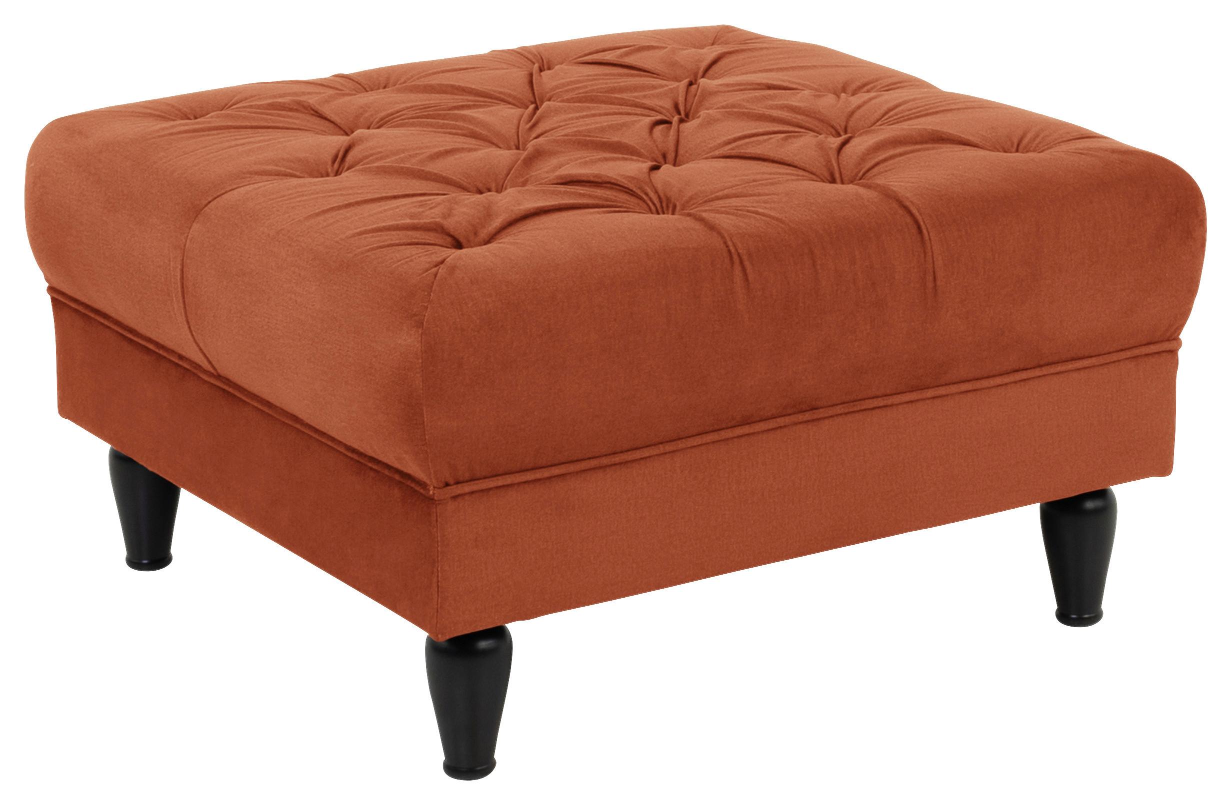 Tabure Cupido - boje hrđe/crna, Design, tekstil/drvo (82/44/82cm) - MID.YOU