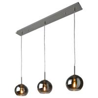 LAMPA WISZĄCA 96740 - TOKIO VILLEROY & BOCH - kolor srebrny/czarny, Design, metal/szkło (75/16/150cm) - Villeroy & Boch