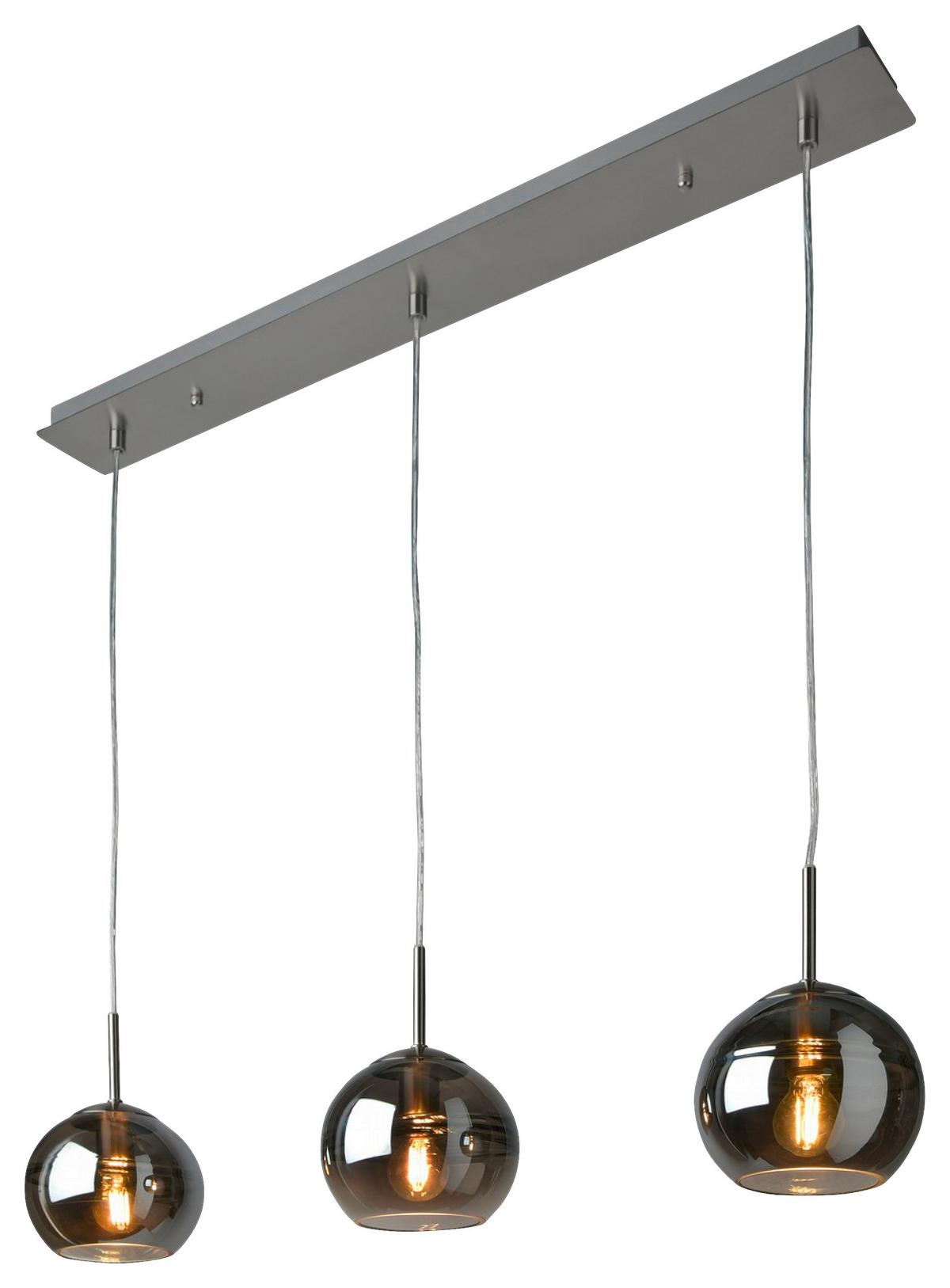 LAMPA WISZĄCA 96740 - TOKIO VILLEROY & BOCH - kolor srebrny/czarny, Design, metal/szkło (75/16/150cm) - Villeroy & Boch