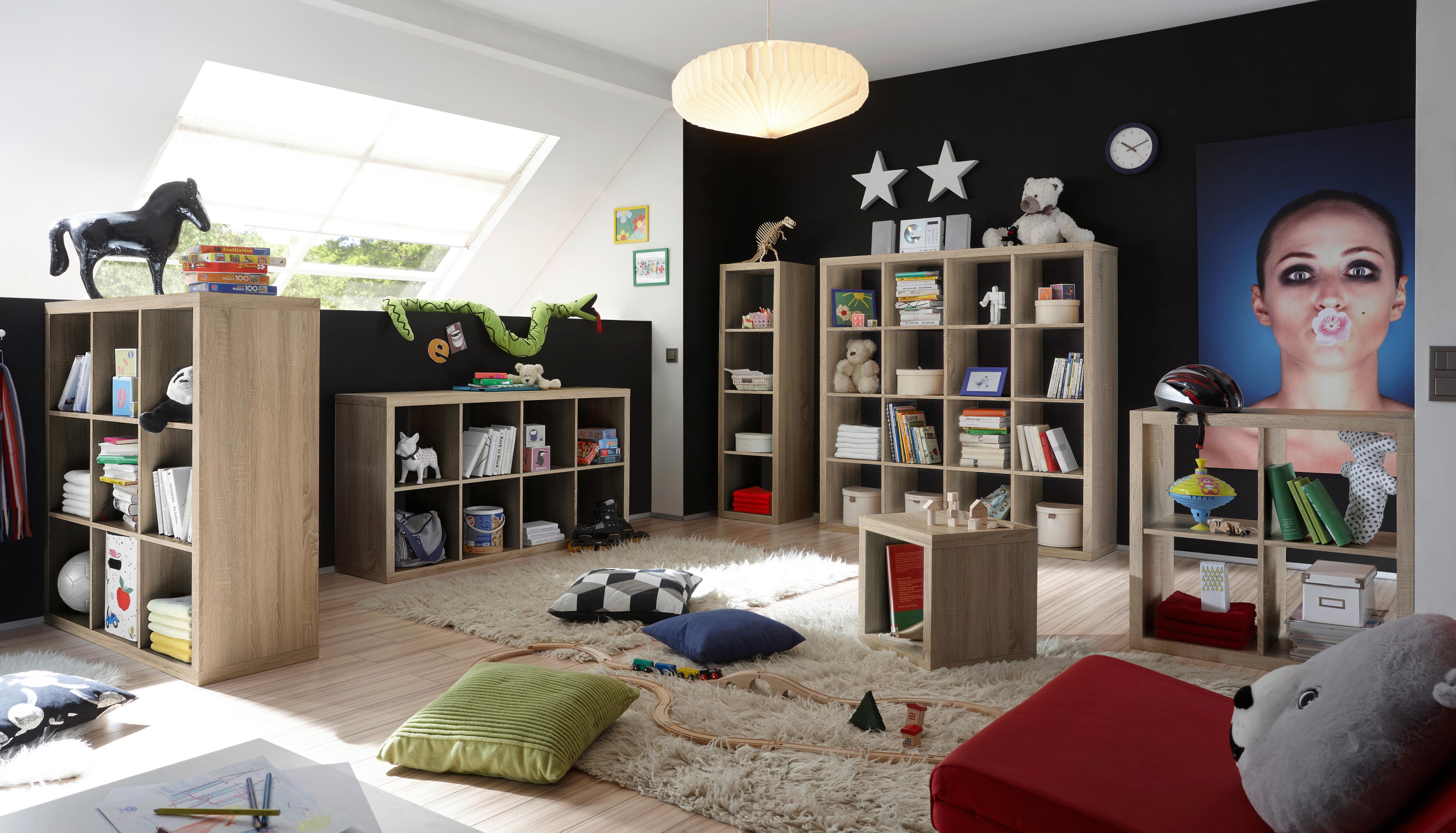 Stolić/polica Style - hrast Sonoma, Konvencionalno, drvni materijal (41/41/38cm) - Modern Living
