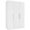 Omara S Klasičnimi Vrati Glossy - bela/krom, Konvencionalno, kovina/leseni material (147/219/60cm) - Mömax modern living Omara S Klasičnimi Vrati Glossy - bela/krom, Konvencionalno, kovina/leseni material (147/219/60cm) - Mömax modern living