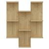 Stenski Regal Texas - barve hrasta, Design, leseni material (58,8/74,1/21,4cm) - MID.YOU