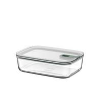 POJEMNIK NA ŻYWNOŚĆ 106163094700 MEPAL - przejrzysty/szałwiowy, Basics, tworzywo sztuczne (16.7/7.0/23.8cm) - Mepal