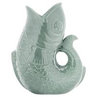 Vase Mikee Grün - Grün, Keramik (19,5/23,5/10,5cm) - Mömax