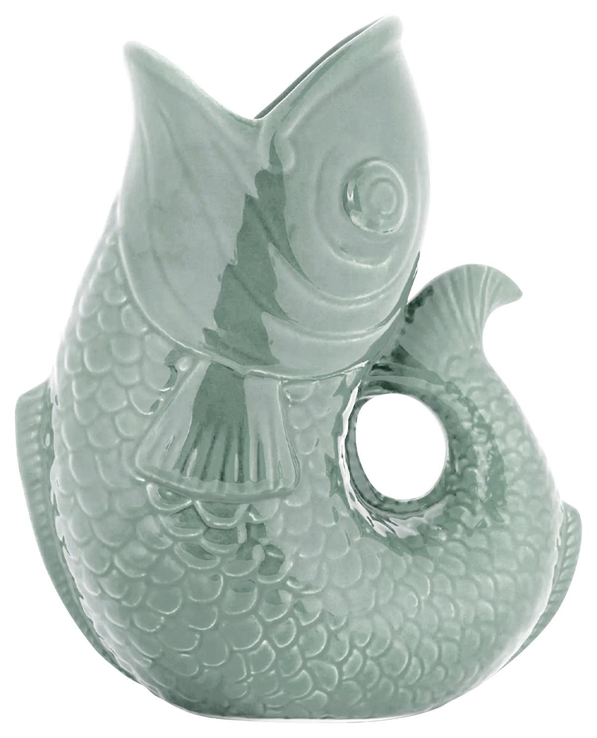 Vase Mikee Grün - Grün, Keramik (19,5/23,5/10,5cm) - Mömax