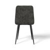 STOL MINO - grå/svart, Modern, metall/trä (46/88/54cm) - Bessagi Home