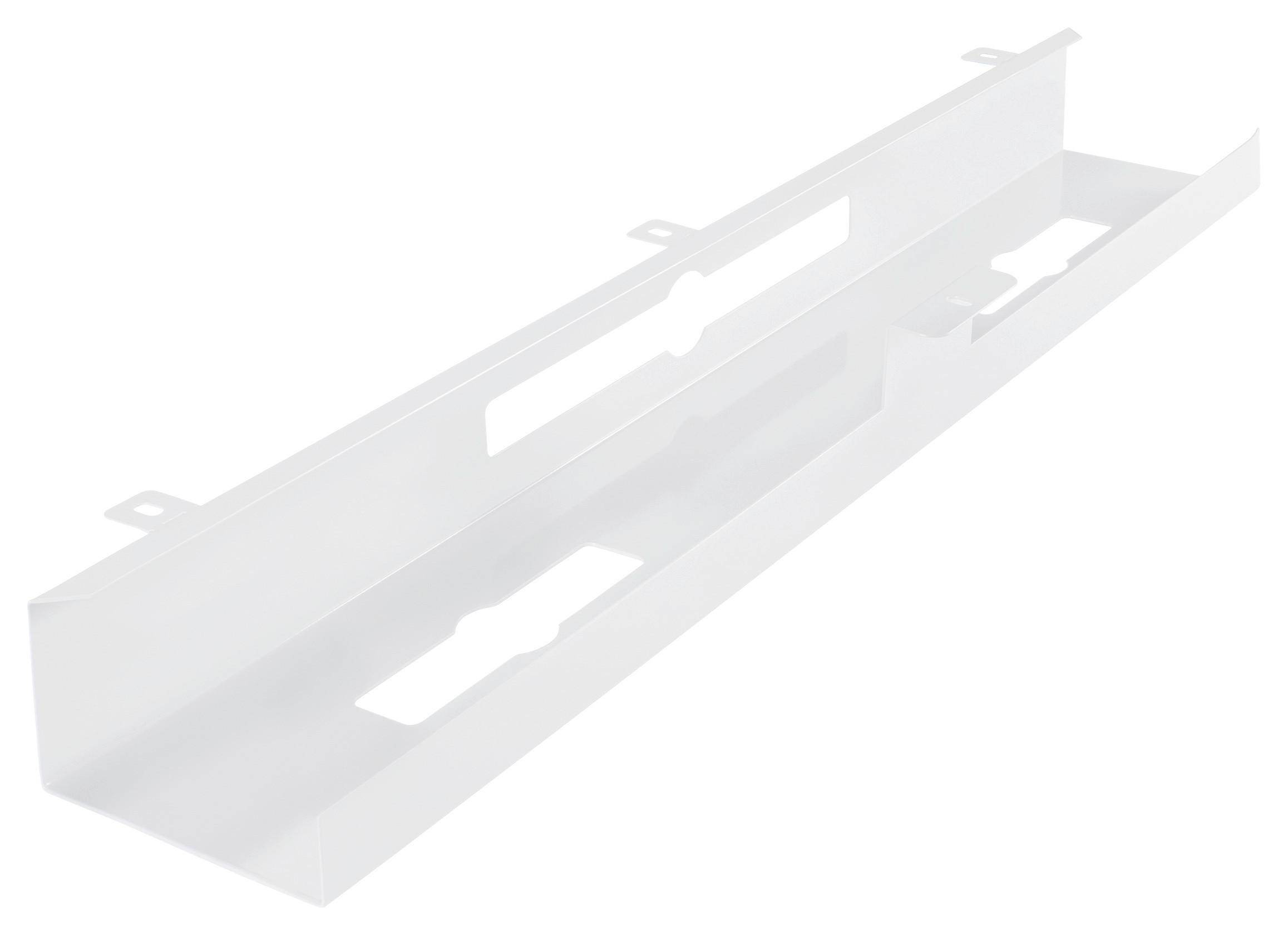 Kabelski Kanal Kabelkanal - bela, Basics, kovina (80/13/7cm) - MID.YOU