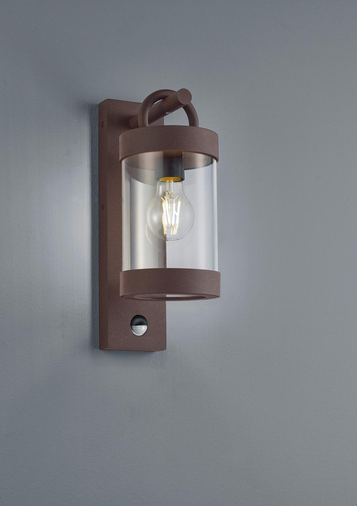 Außenwandleuchte Sambesi in Rostfarben max. 28 Watt - Rostfarben, Basics, Metall (12,5/33/18,6cm) - Trio Leuchten