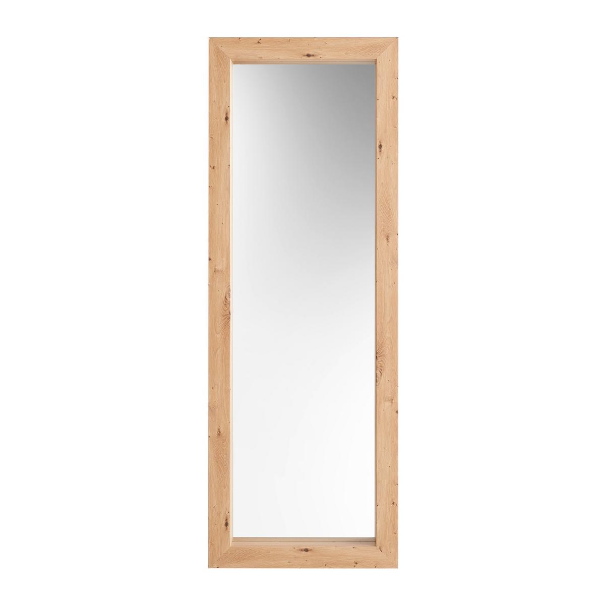 Wandspiegel Mota in Hellbraun ca. 60x170cm - Hellbraun, Modern, Glas/Holzwerkstoff (60/170cm) - Premium Living